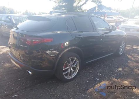 2019 Alfa Romeo Stelvio Ti Sport Awd из США, поврежденный, VIN ZASPAKBN4K7C40458